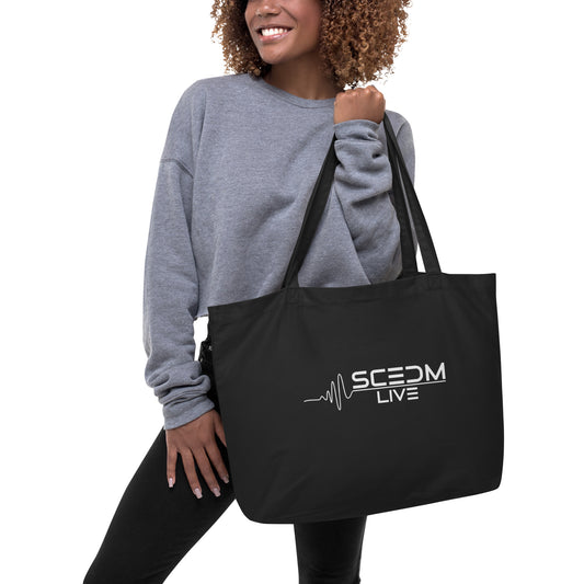 SCEDM Large Organic Tote Bag