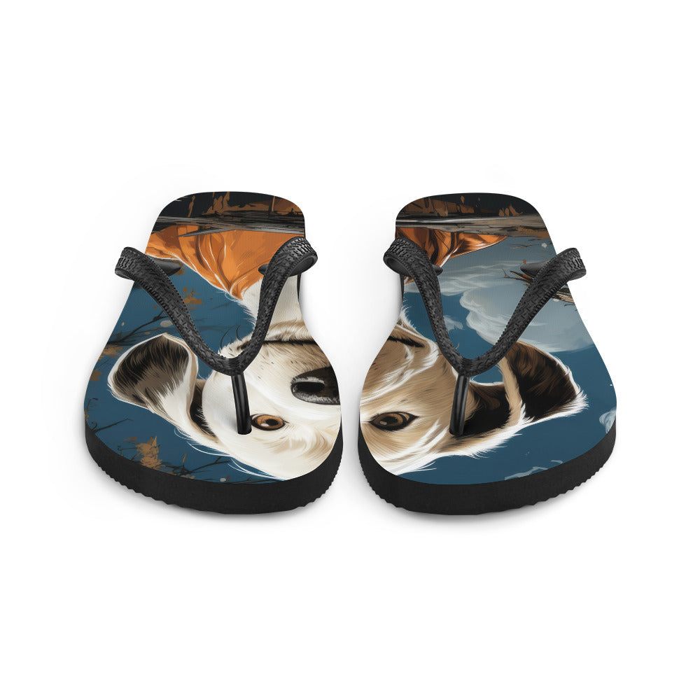 RadioCave Snoopy Flip-Flops