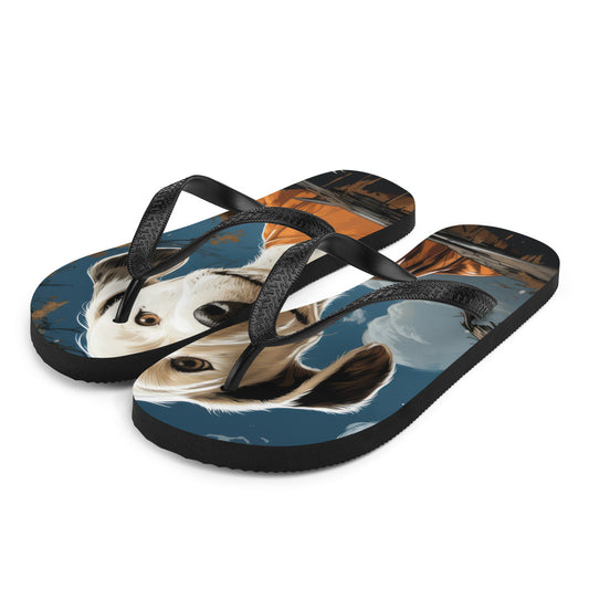 RadioCave Snoopy Flip-Flops