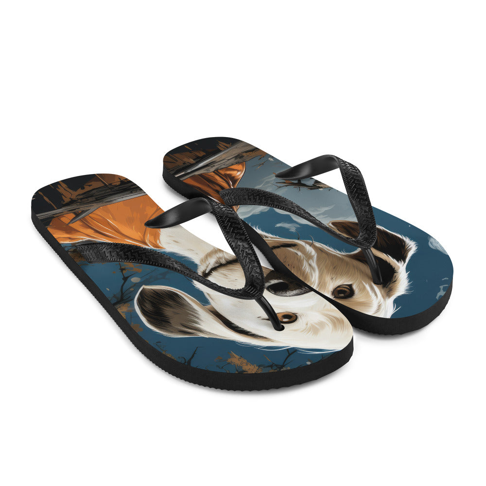 RadioCave Snoopy Flip-Flops