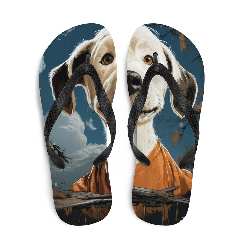 RadioCave Snoopy Flip-Flops