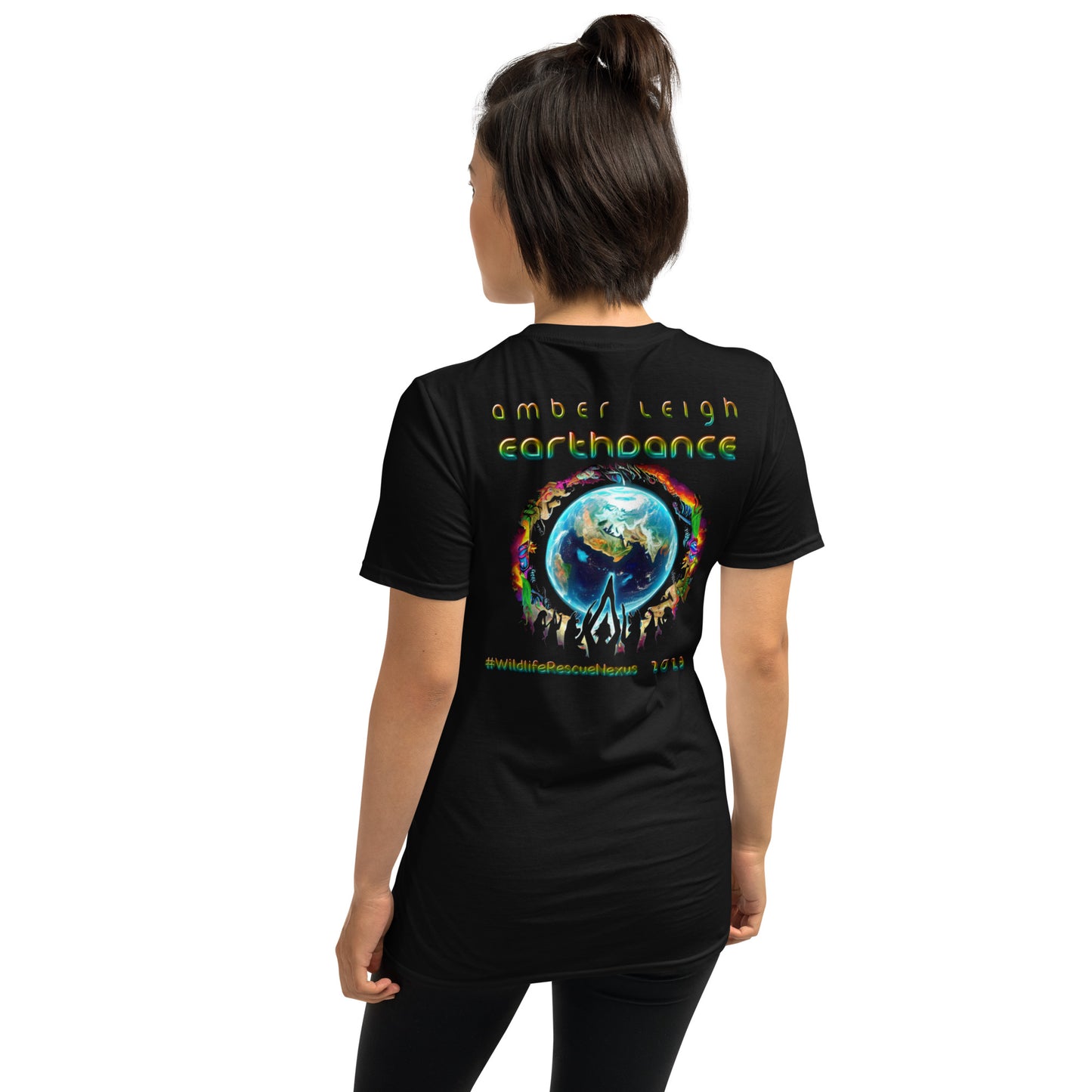 Earthdance 2023 - Amber Leigh v2 - Limited Edition - Short-Sleeve Unisex T-Shirt - The Foundation of Families