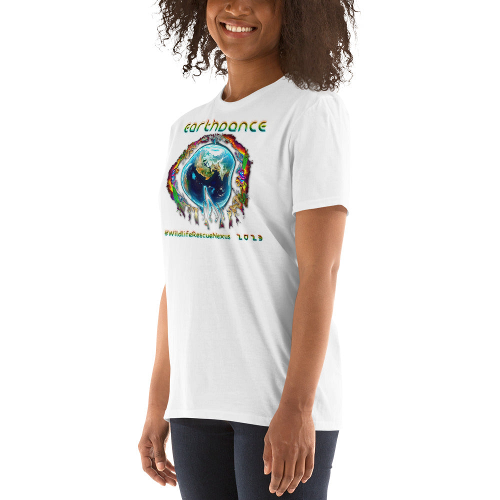 Earthdance 2023 - Meaux v1 - Limited Edition - Short-Sleeve Unisex T-Shirt - The Foundation of Families