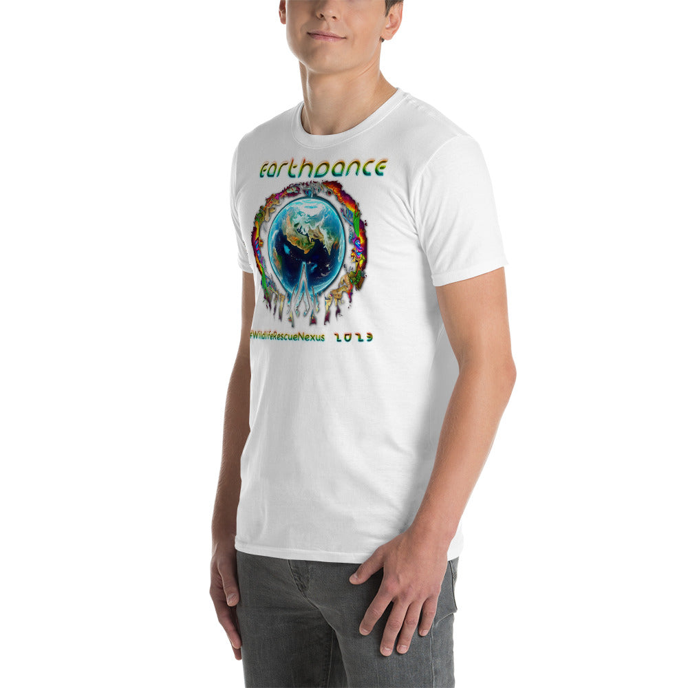 Earthdance 2023 - Munch House v1 - Limited Edition - Short-Sleeve Unisex T-Shirt - The Foundation of Families