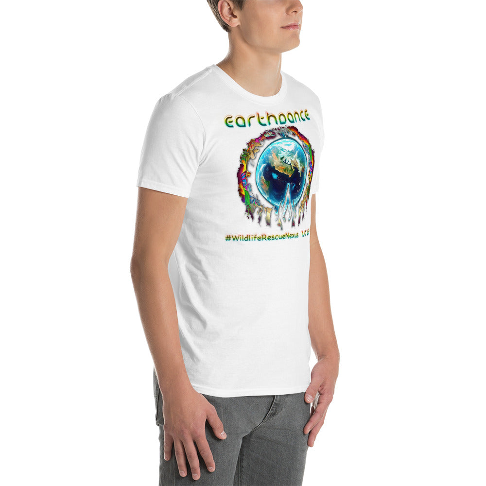 Earthdance 2023 - Munch House v1 - Limited Edition - Short-Sleeve Unisex T-Shirt - The Foundation of Families