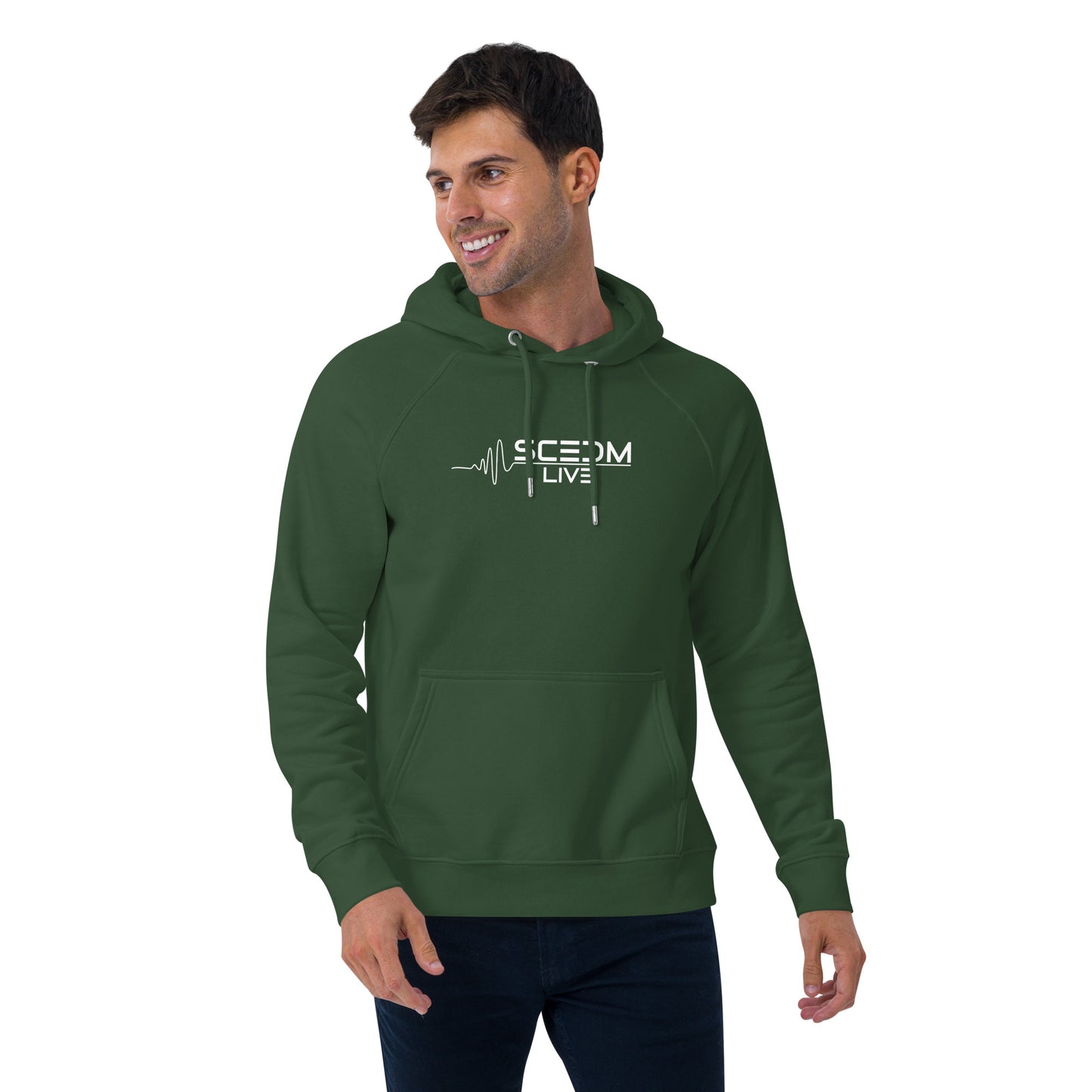 SCEDM Unisex Eco Raglan Hoodie