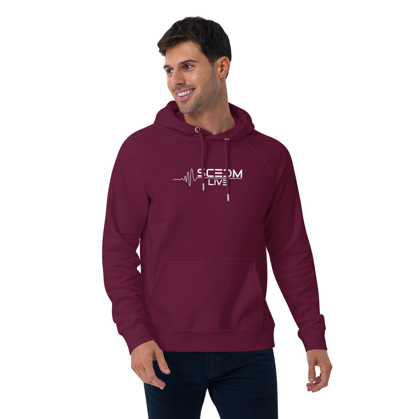 SCEDM Unisex Eco Raglan Hoodie