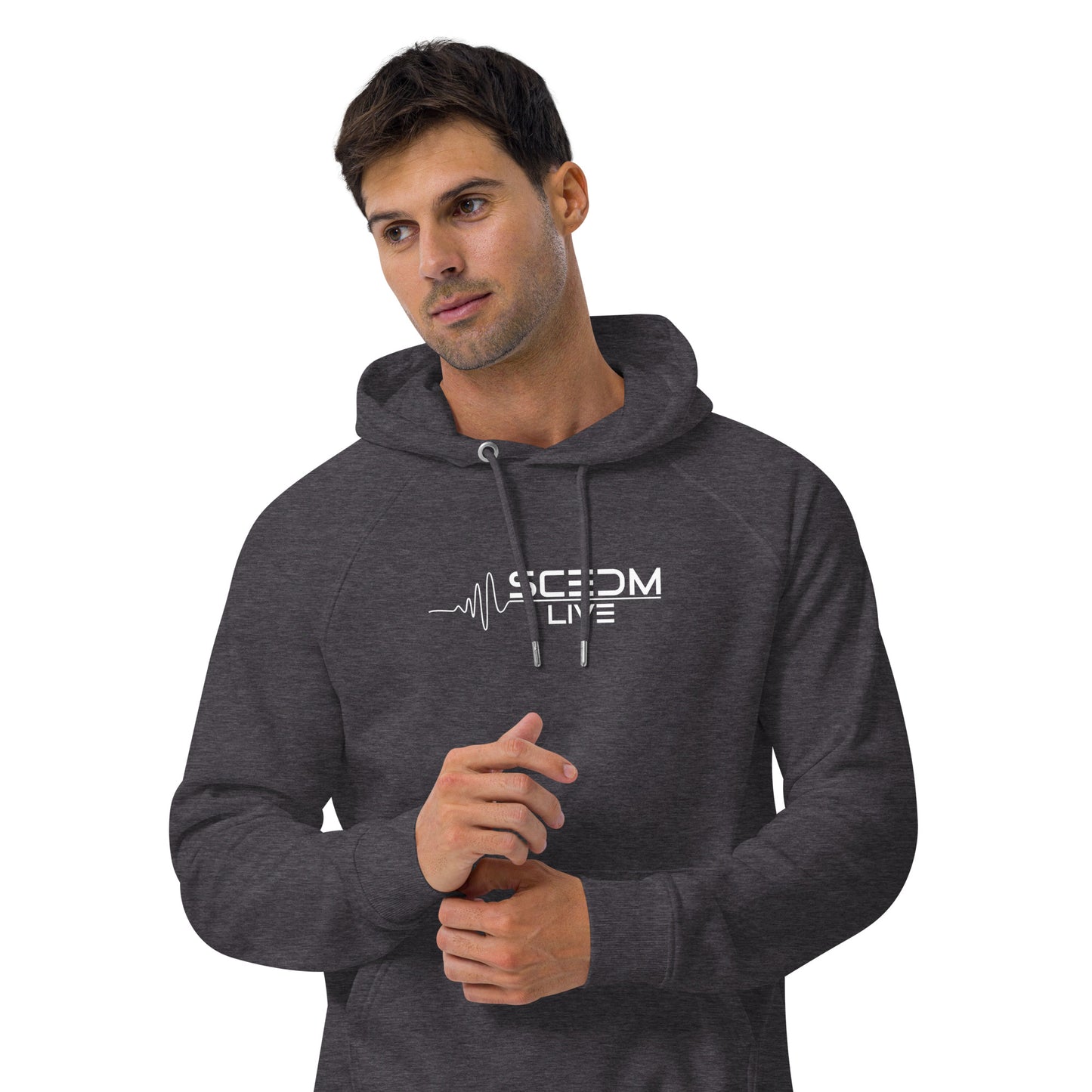 SCEDM Unisex Eco Raglan Hoodie