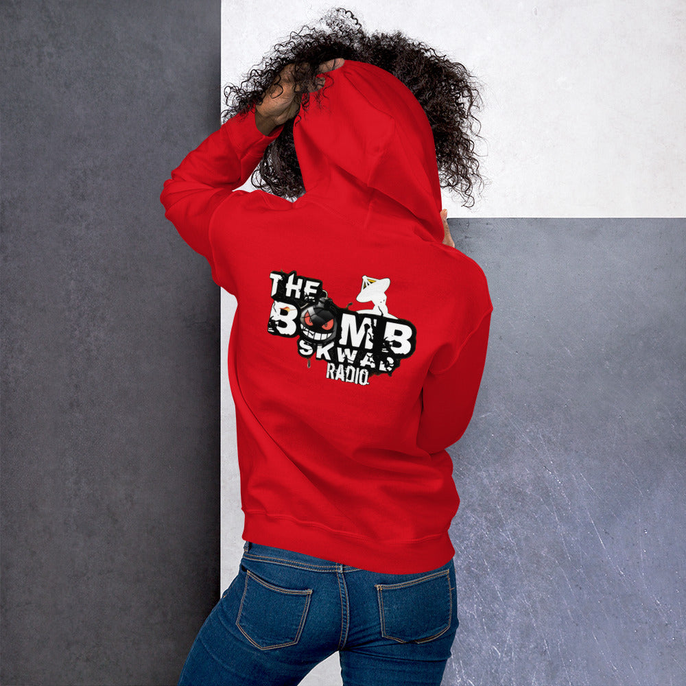 The Bomb Skwad Radio Custom Double Sided Hoodie v1