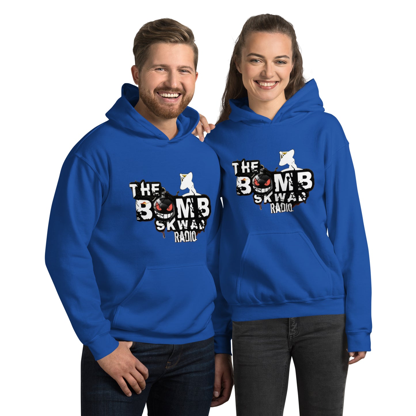 The Bomb Skwad Radio Custom Double Sided Hoodie v1
