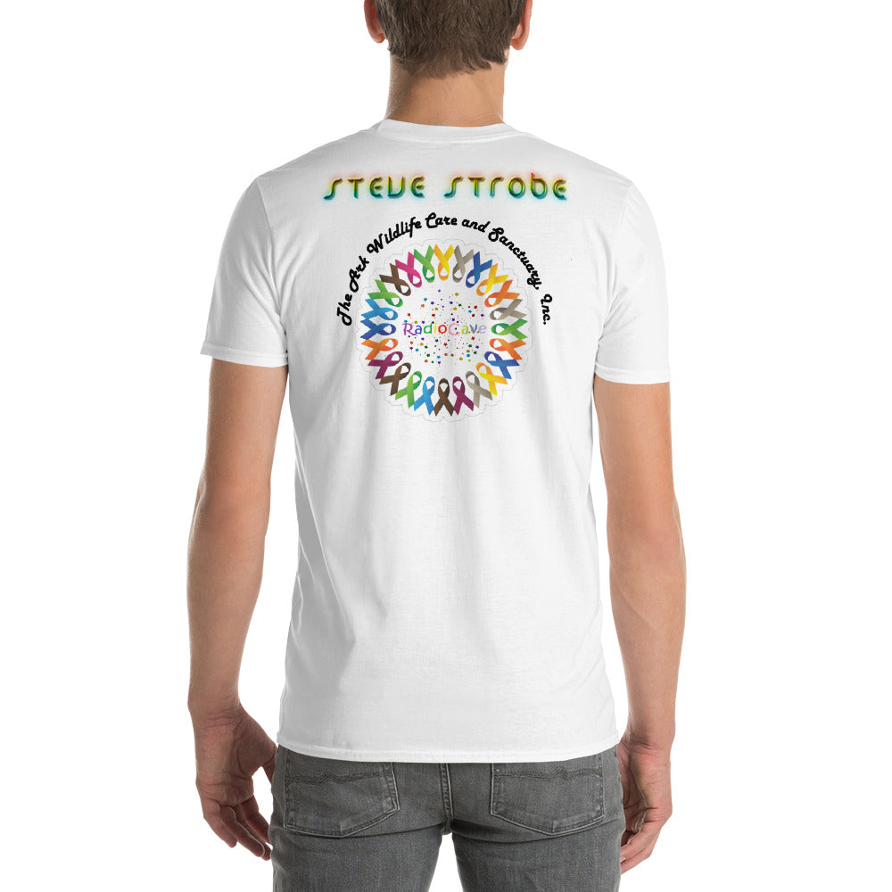 Earthdance 2023 - Steve Strobe v1 - Limited Edition Gildan - Short-Sleeve T-Shirt - The Foundation of Families