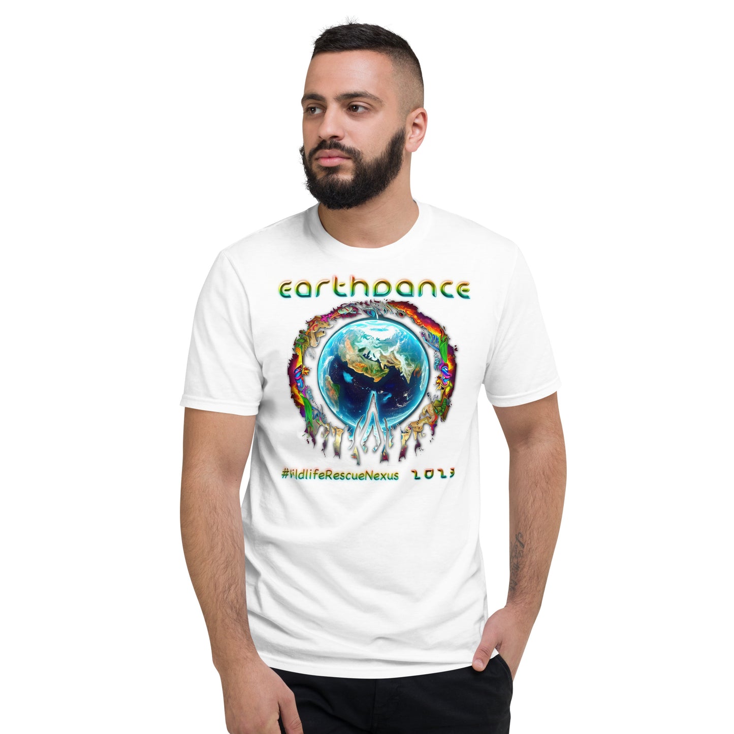 Earthdance 2023 - Berto v1 - Limited Edition - Short-Sleeve T-Shirt - The Foundation of Families