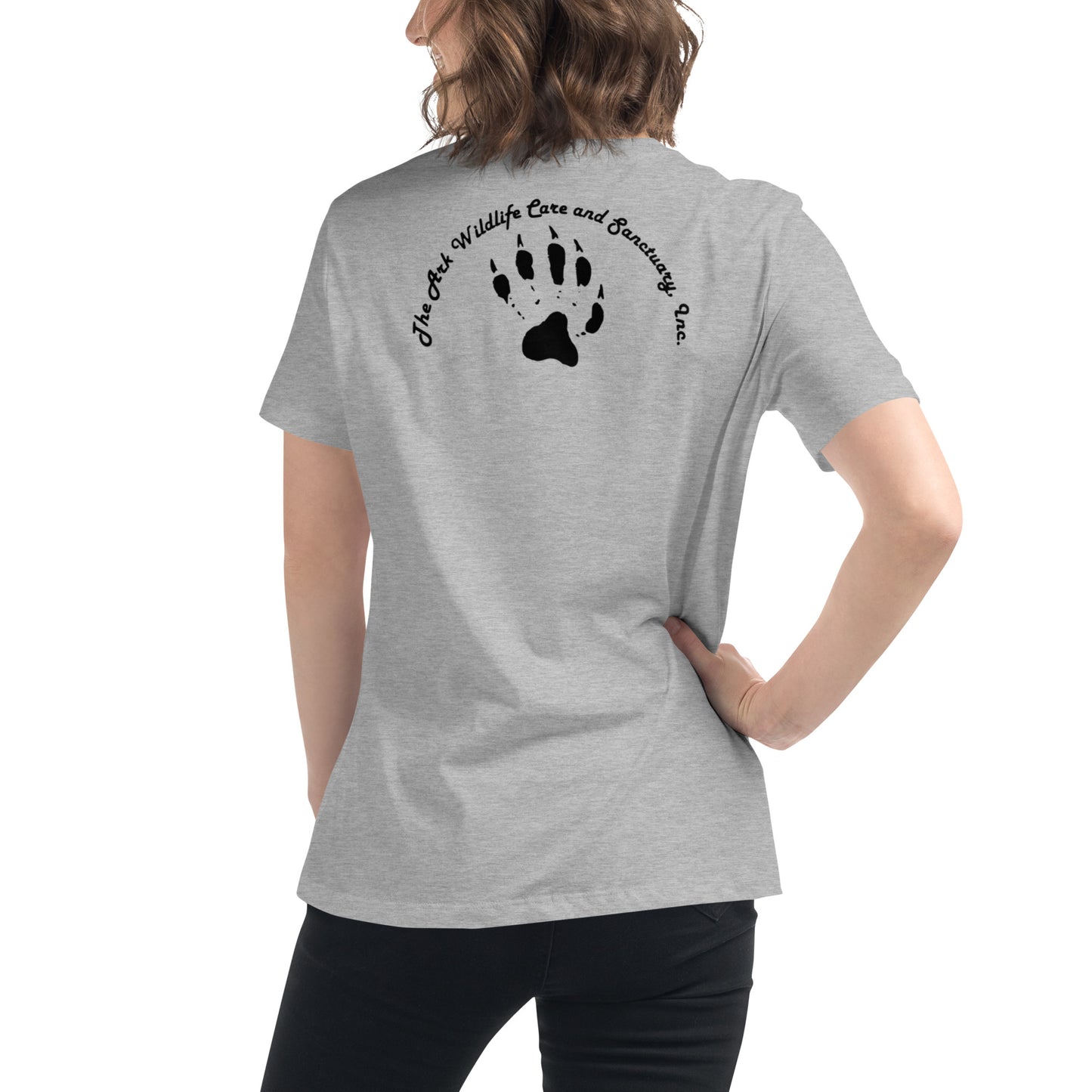 Ark Wildlife - Women's Relaxed T-Shirt (Double Sided) - The Foundation of Families