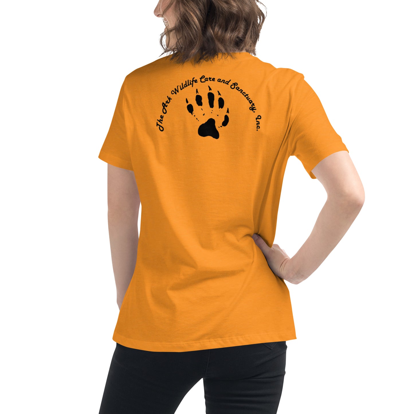 Ark Wildlife - Women's Relaxed T-Shirt (Double Sided) - The Foundation of Families