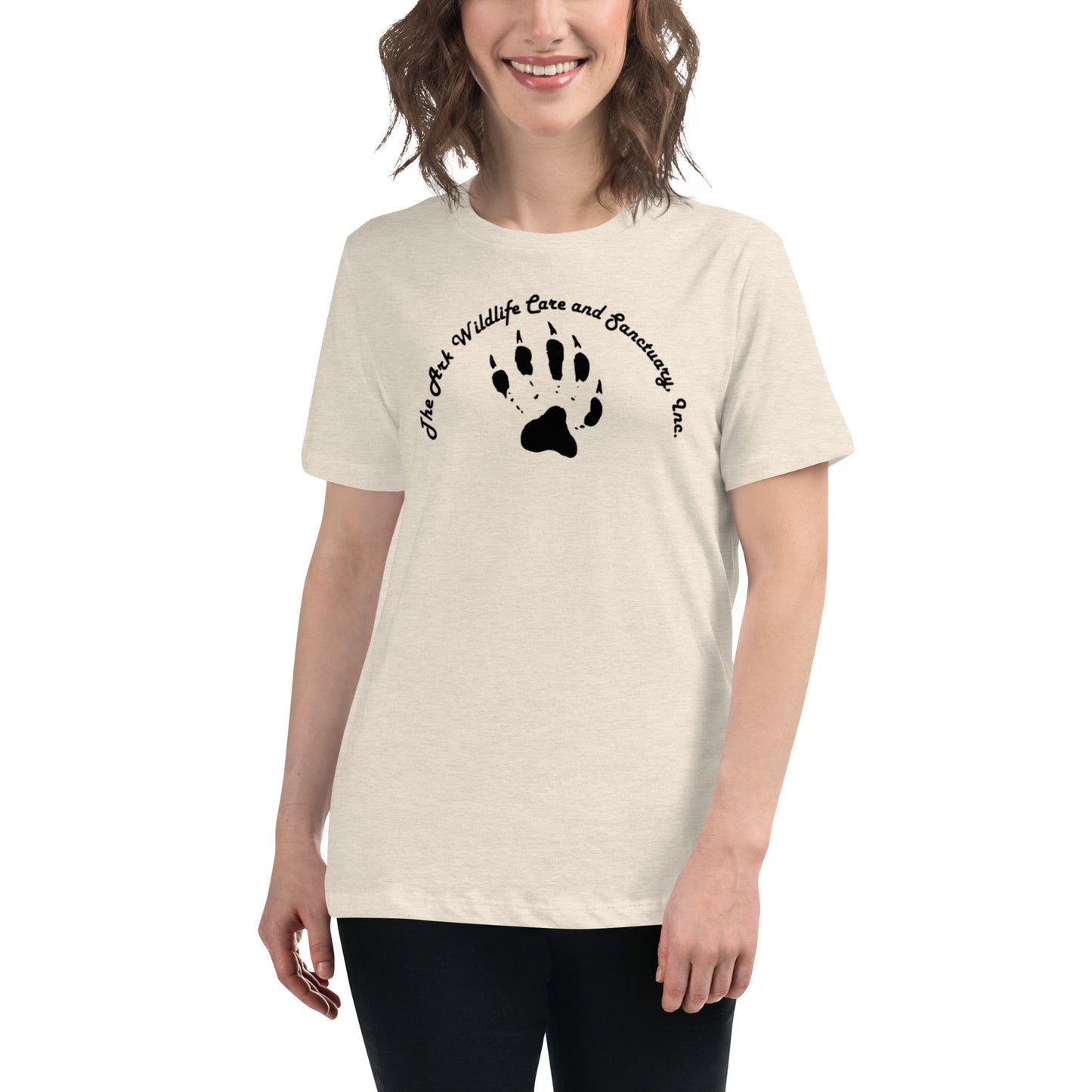 Ark Wildlife - Women's Relaxed T-Shirt (Double Sided) - The Foundation of Families