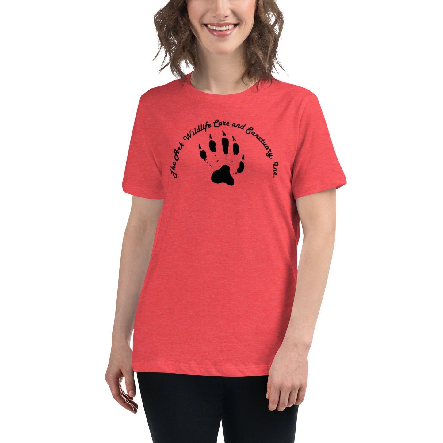 Ark Wildlife - Women's Relaxed T-Shirt (Double Sided) - The Foundation of Families