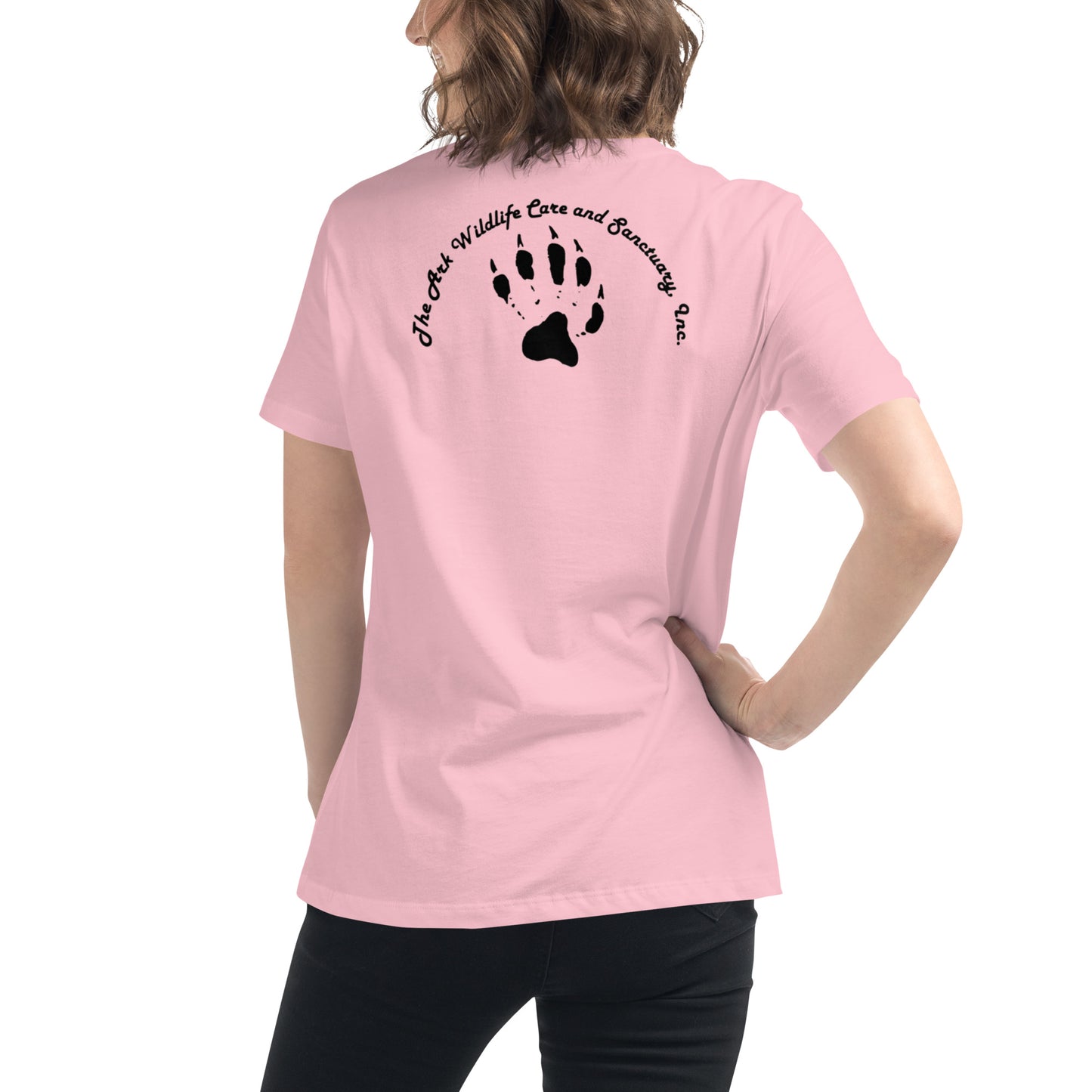 Ark Wildlife - Women's Relaxed T-Shirt (Double Sided) - The Foundation of Families