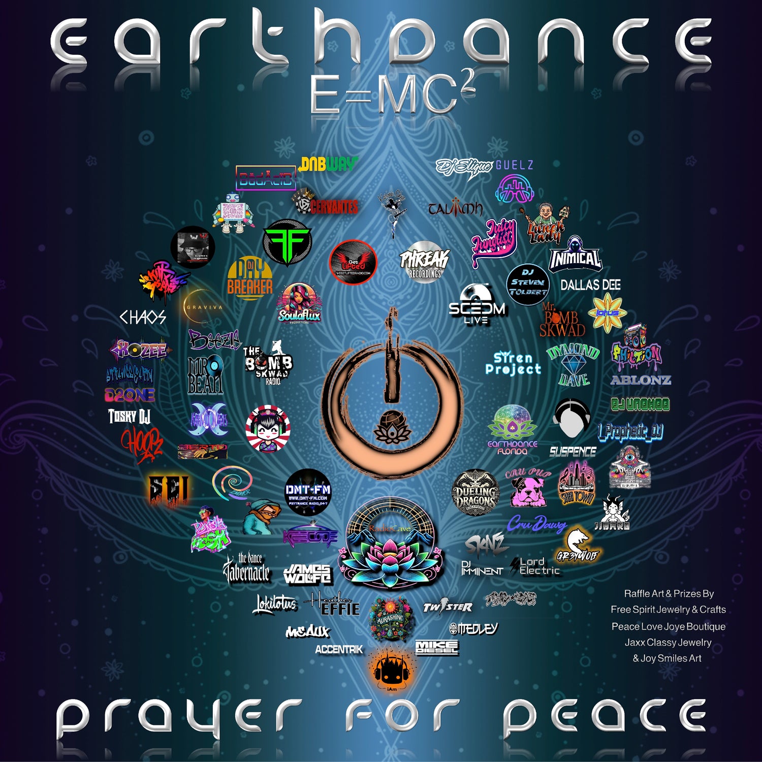 Earthdance Prayer for Peace 2024 E=MC2 Evoluting=MassConsciousness2