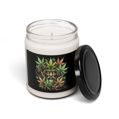 Huggin' Trees & Smokin' Leaves - Eco Friendly Scented Soy Candle, 9oz