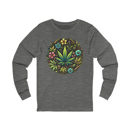 Huggin' Trees & Smokin' Leaves - Unisex Jersey Long Sleeve Tee