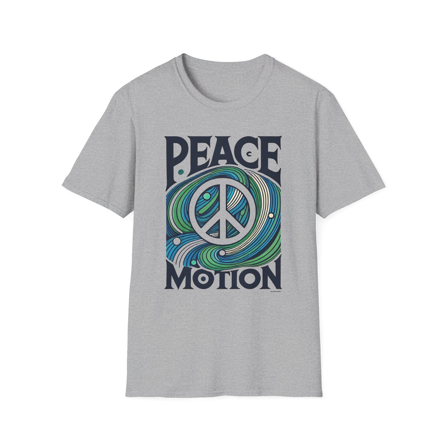 Peace In Motion Unisex Softstyle T-Shirt