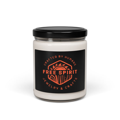 Free Spirit JC Scented Soy Candle, 9oz