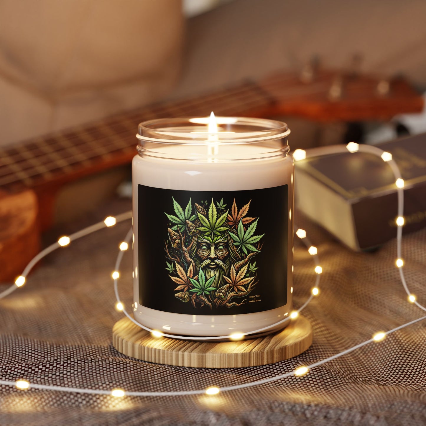 Huggin' Trees & Smokin' Leaves - Eco Friendly Scented Soy Candle, 9oz