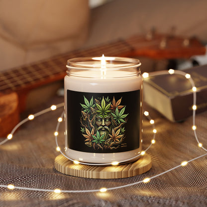 Huggin' Trees & Smokin' Leaves - Eco Friendly Scented Soy Candle, 9oz