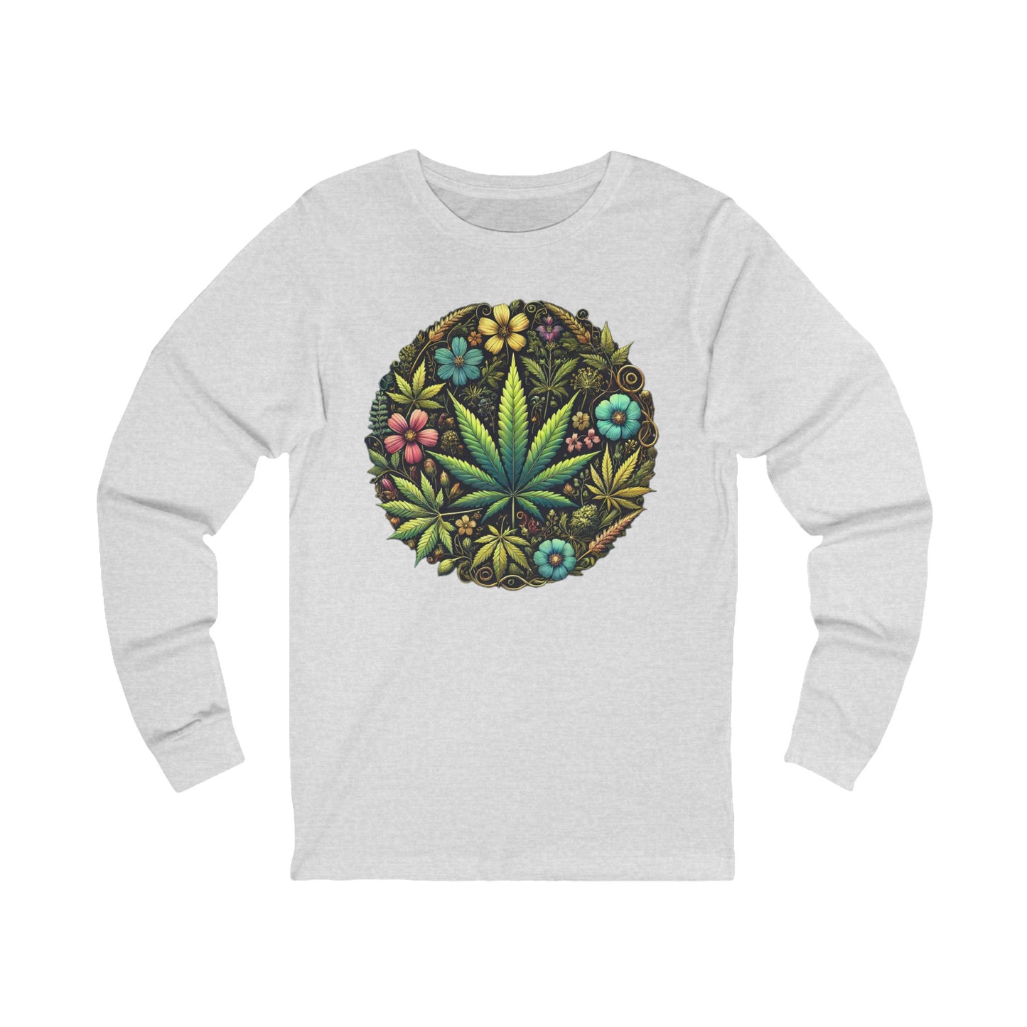 Huggin' Trees & Smokin' Leaves - Unisex Jersey Long Sleeve Tee