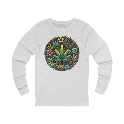 Huggin' Trees & Smokin' Leaves - Unisex Jersey Long Sleeve Tee