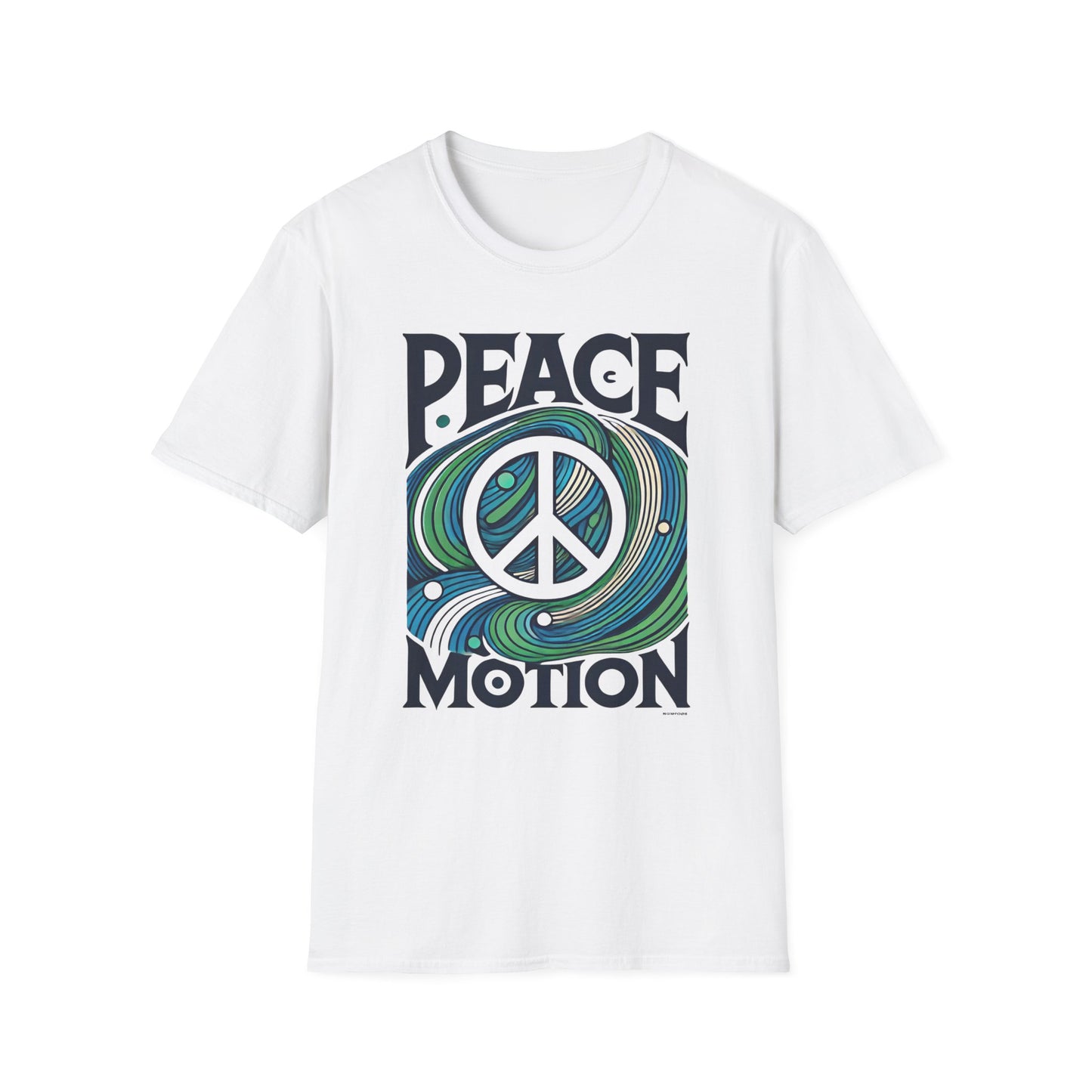 Peace In Motion Unisex Softstyle T-Shirt