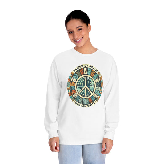 United By Peace Global Unite Unisex Classic Long Sleeve T-Shirt