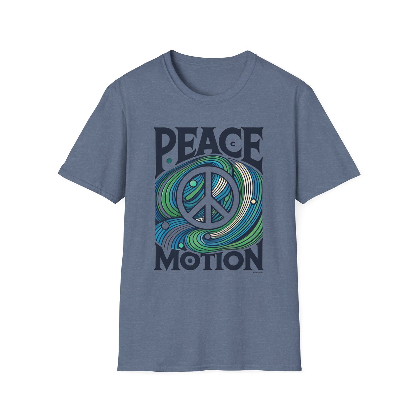 Peace In Motion Unisex Softstyle T-Shirt