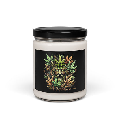 Huggin' Trees & Smokin' Leaves - Eco Friendly Scented Soy Candle, 9oz