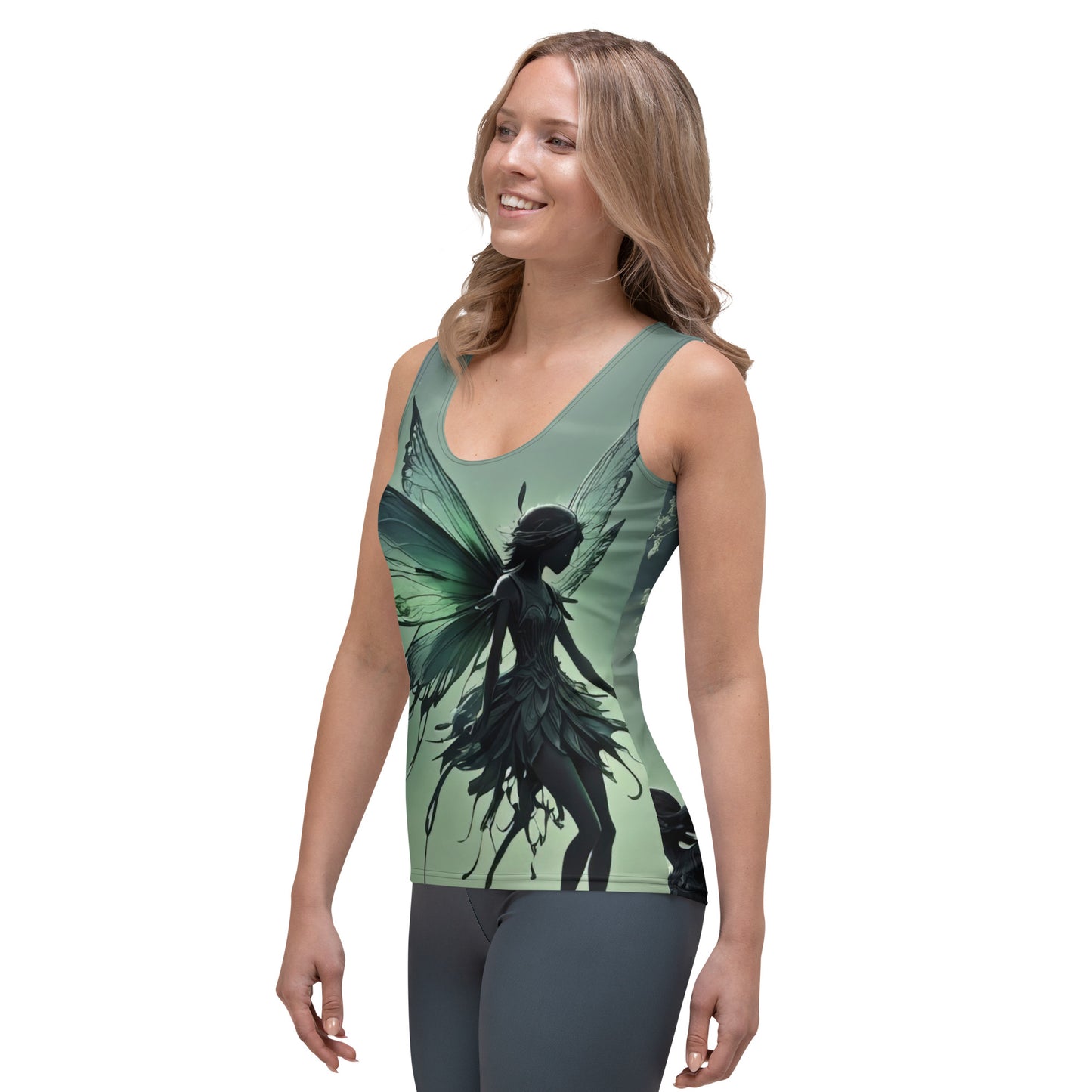Misty Meadows - Fairy Forest Tank-top v1 - Print All Over