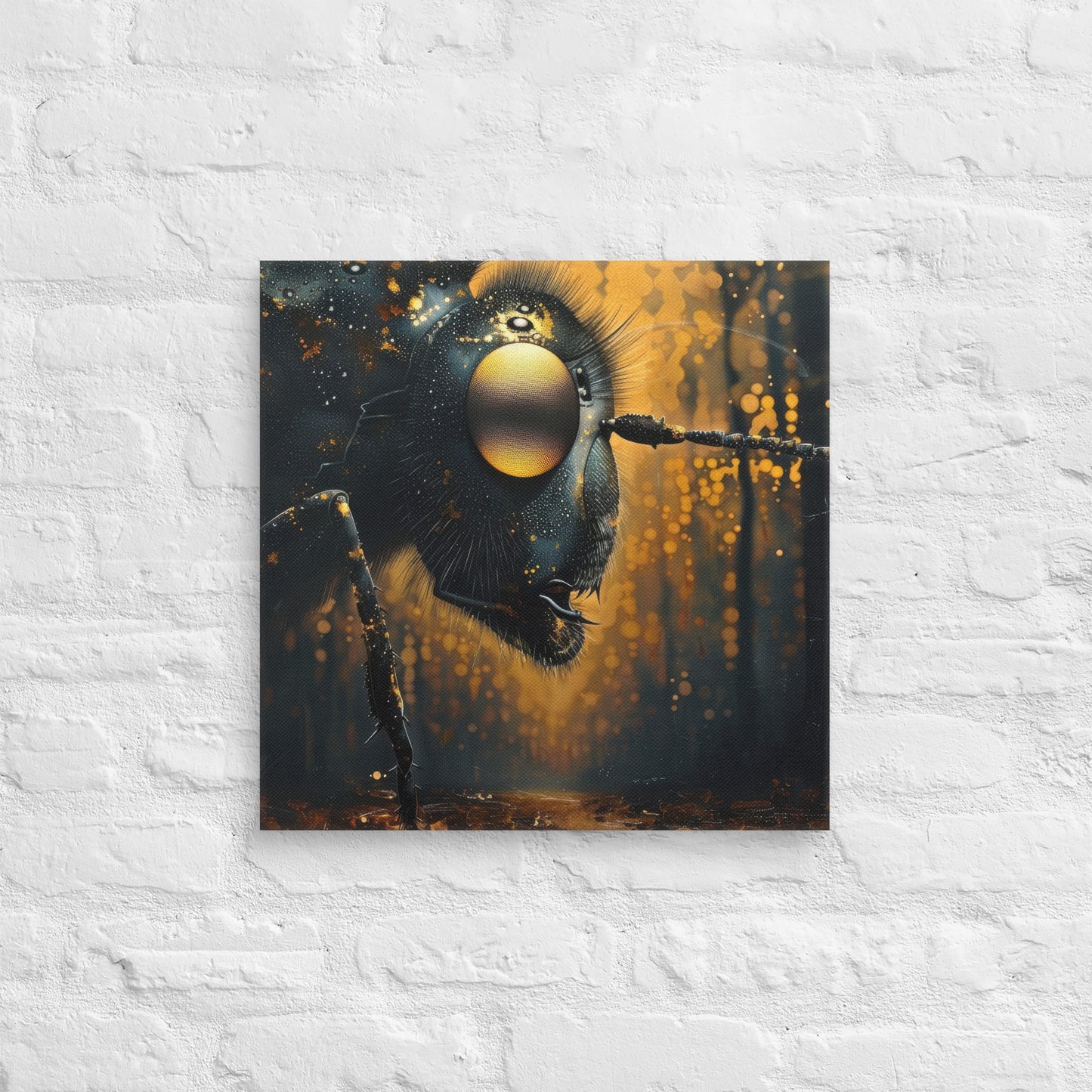 Dark Wing Dreams - Printed Canvas