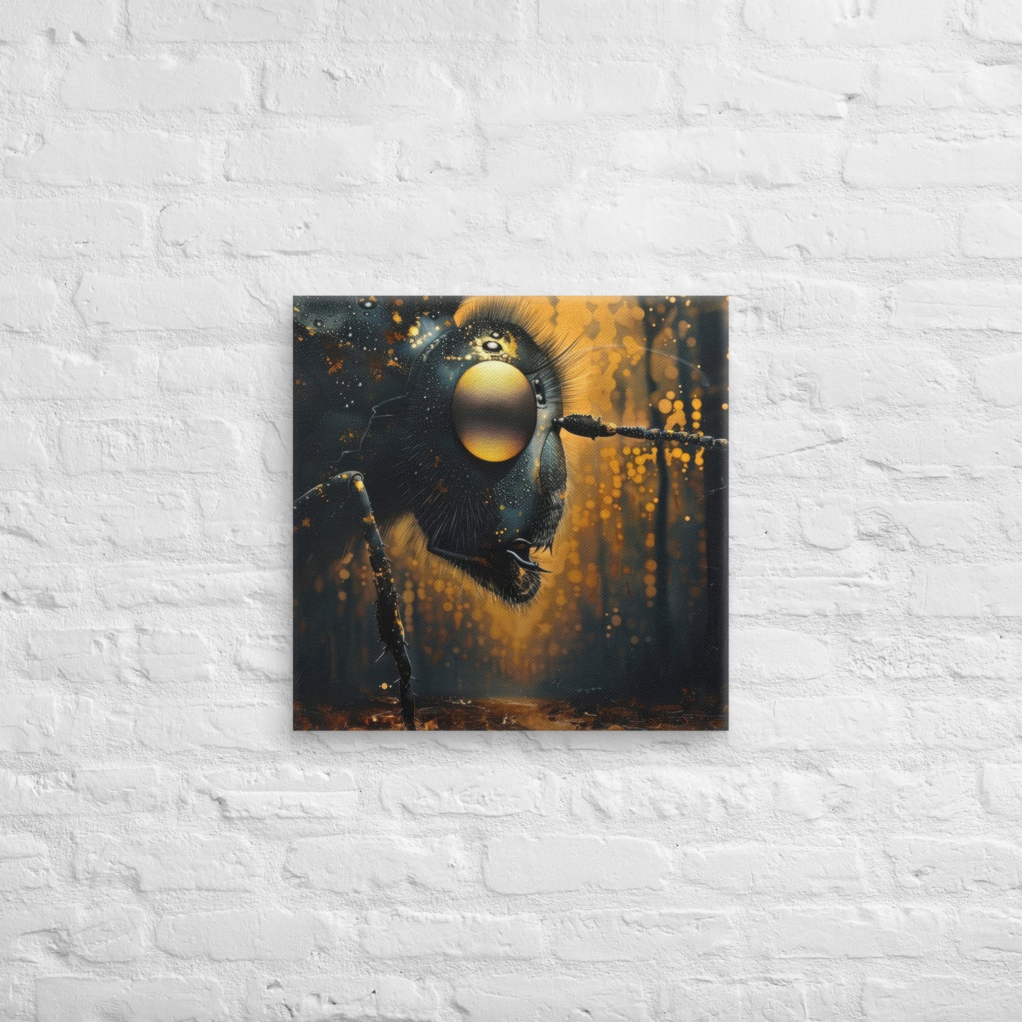 Dark Wing Dreams - Printed Canvas