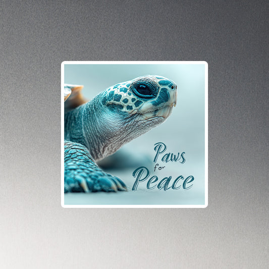 "Paws" for Peace Magnet