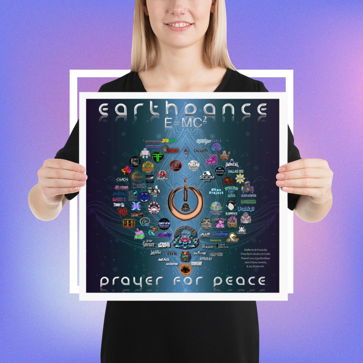 Earthdance 2024 Prayer for Peace Poster/Flyer