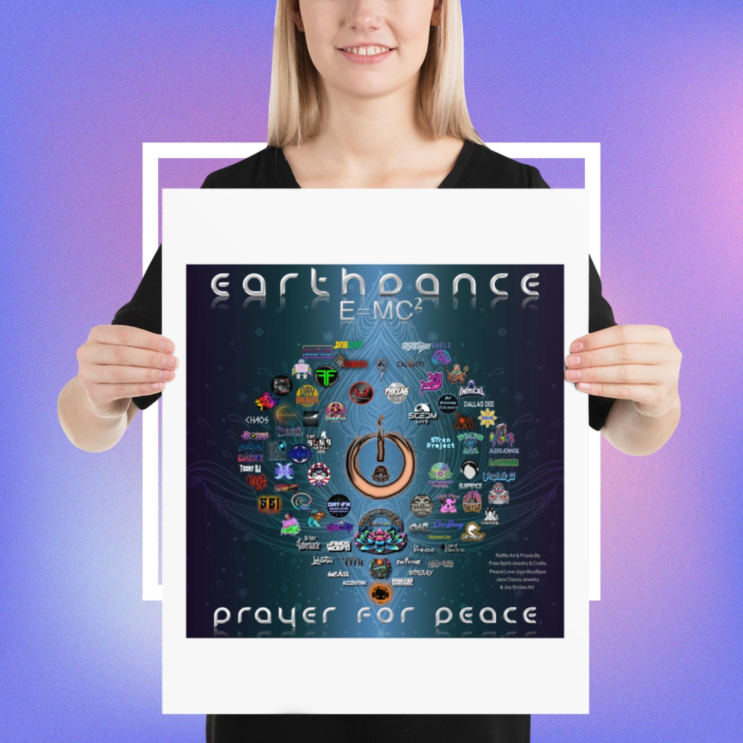 Earthdance 2024 Prayer for Peace Poster/Flyer