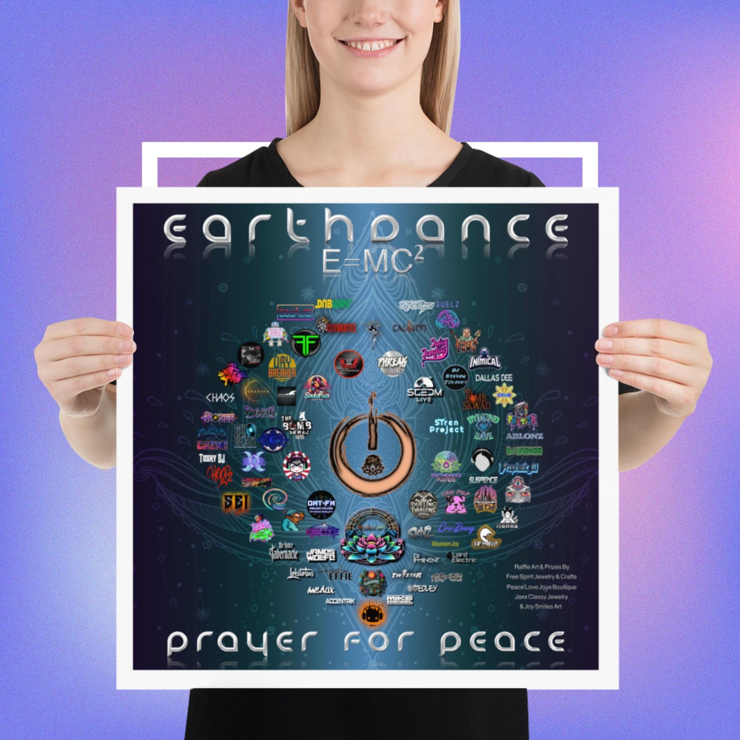 Earthdance 2024 Prayer for Peace Poster/Flyer