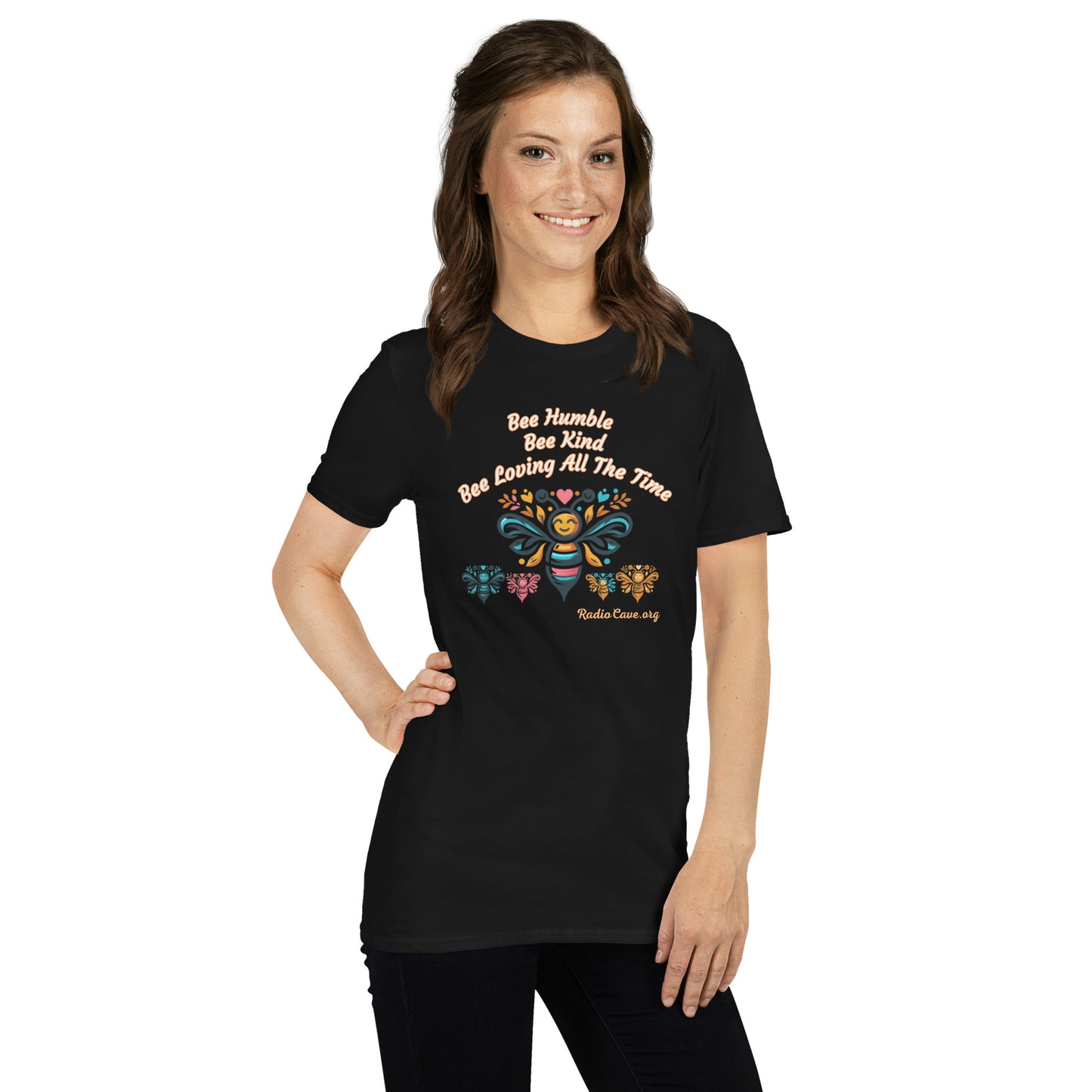 RadioCave's Bee Loving Custom Authentic Unisex T-shirts v2