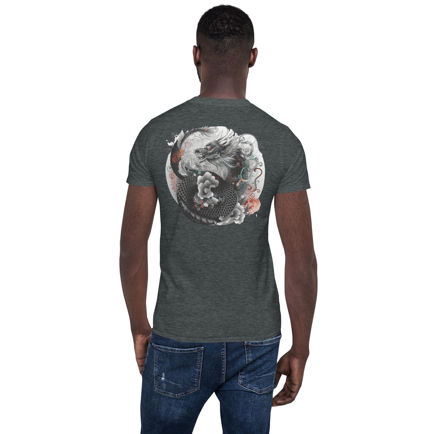 Dueling Dragons Experience Short-Sleeve Unisex T-Shirt - Back - Design 10