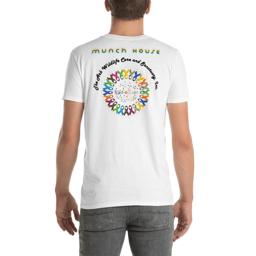 Earthdance 2023 - Munch House v1 - Limited Edition - Short-Sleeve Unisex T-Shirt - The Foundation of Families