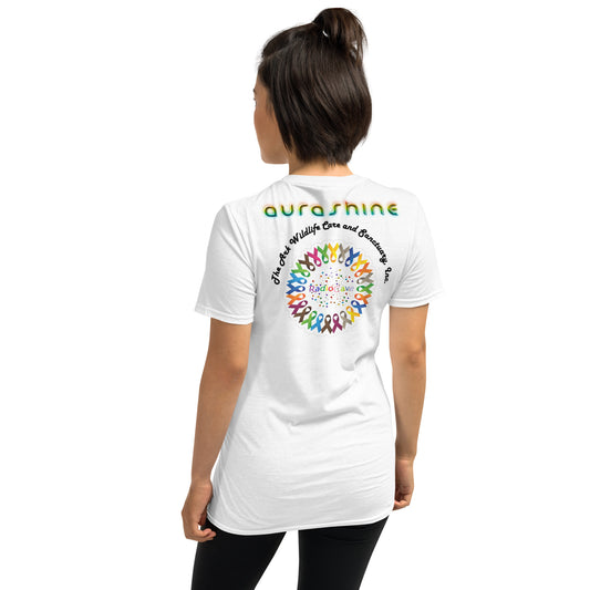 Earthdance 2023 - AuraShine v1 - Limited Edition - Short-Sleeve Unisex T-Shirt - The Foundation of Families