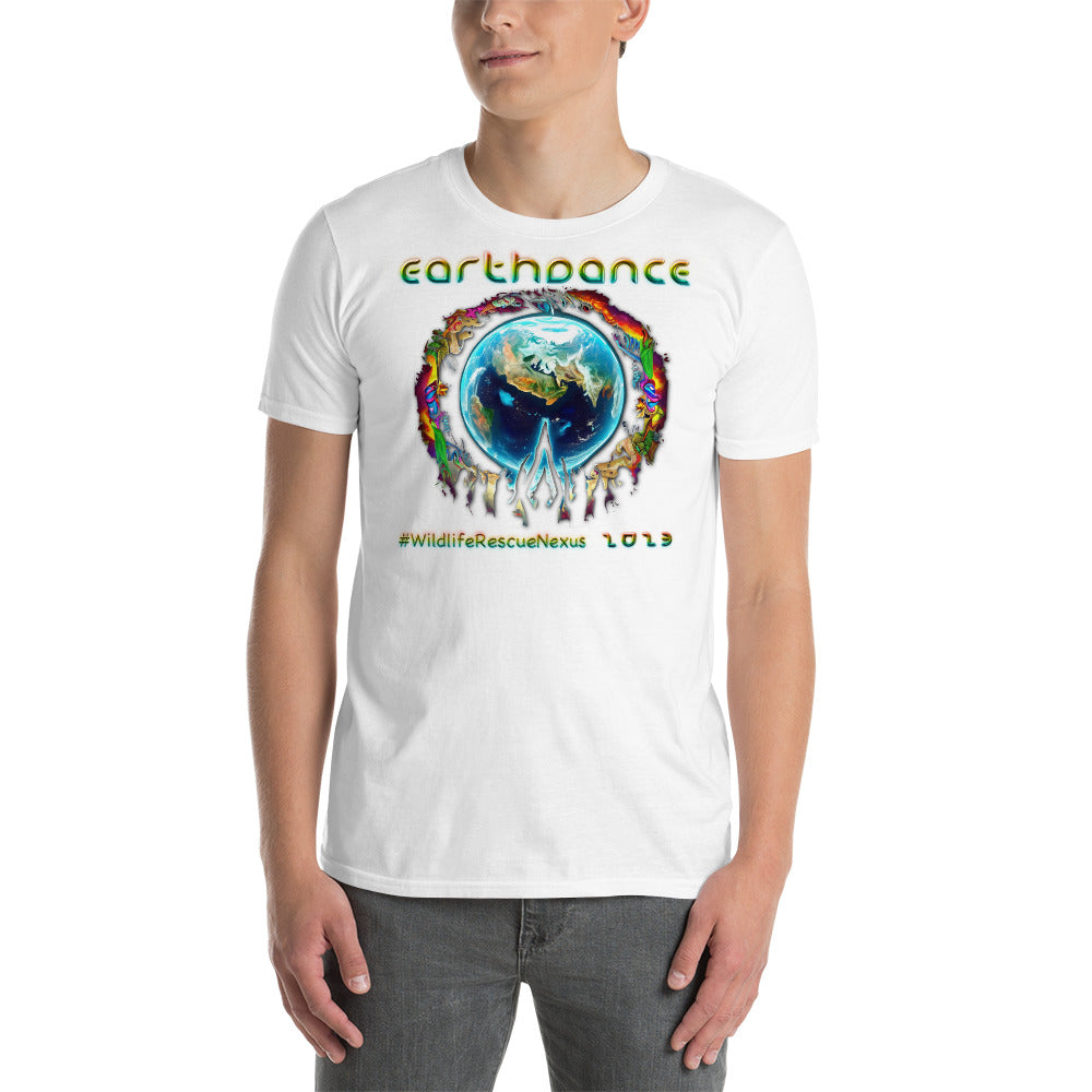 Earthdance 2023 - Gr3ywolf  v1 - Limited Edition - Short-Sleeve Unisex T-Shirt - The Foundation of Families