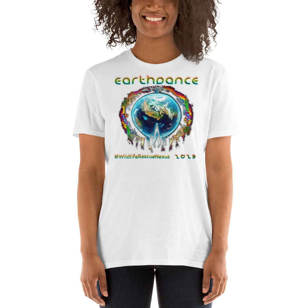 Earthdance 2023 - Meaux v1 - Limited Edition - Short-Sleeve Unisex T-Shirt - The Foundation of Families