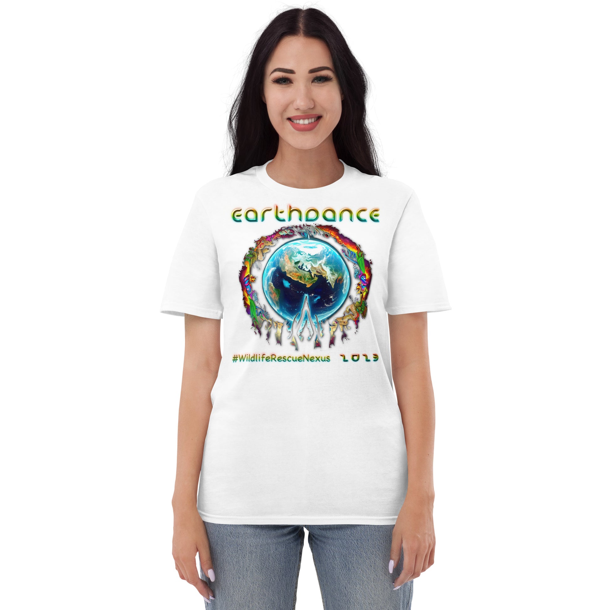 Earthdance 2023 - Freeda Sol v1 - Limited Edition Gildan - Short-Sleeve T-Shirt - The Foundation of Families