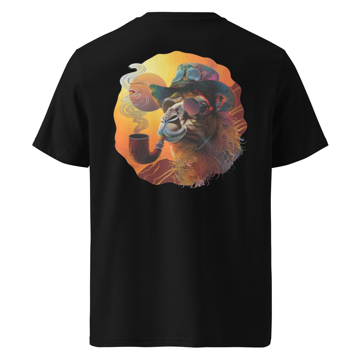 Misty Meadows - Smokin Camel T-shirt v1 - Print on Back