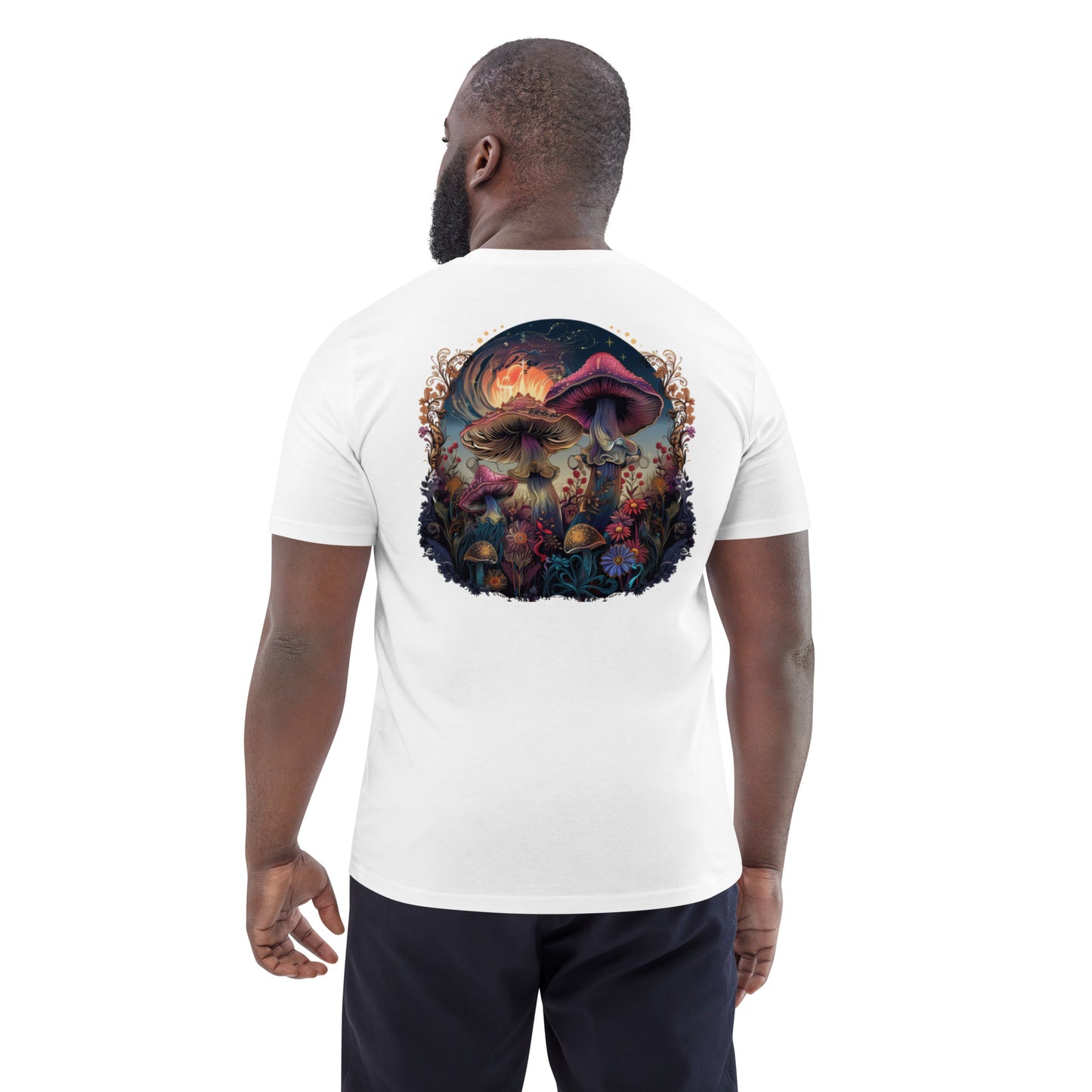 Misty Meadows Inspired T-shirt v8 - Print on Back